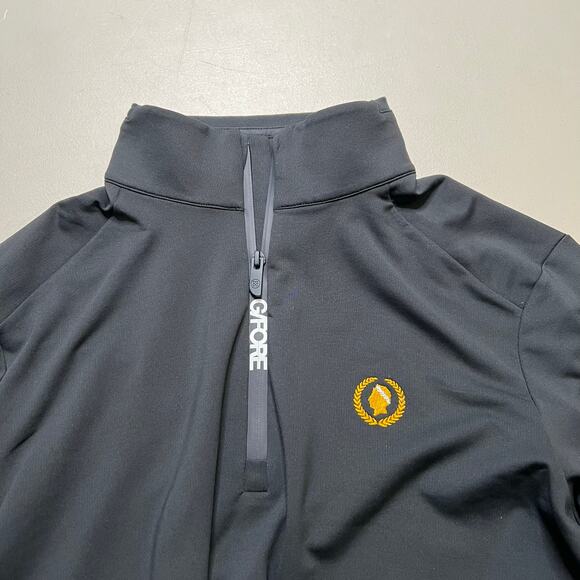 G/FORE Quarter Zip Pullover Onyx Black Men’s Size S Golf Performance Top - Picture 10 of 11